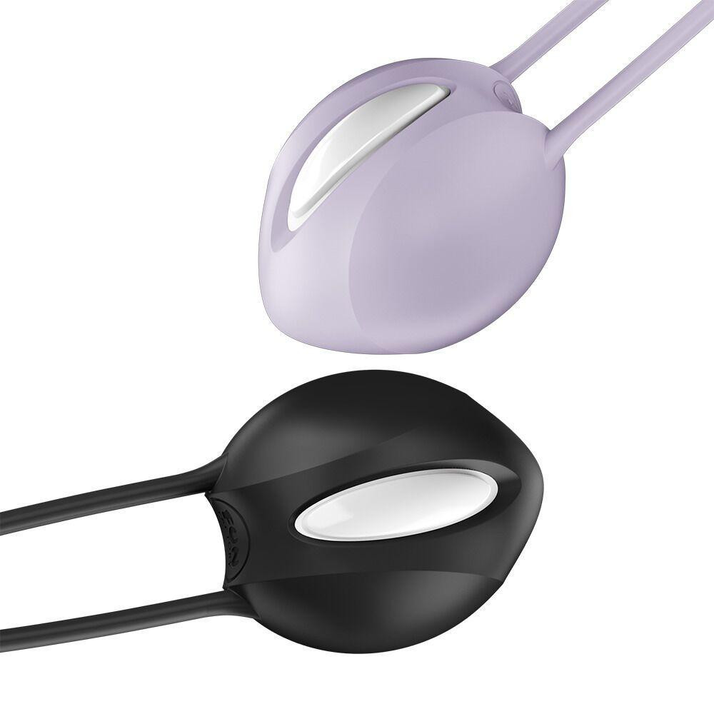 Вагінальна кулька Fun Factory SMARTBALL UNO Purple, одинарна, діаметр 3,6 см Sex Aura Київ - фото 9