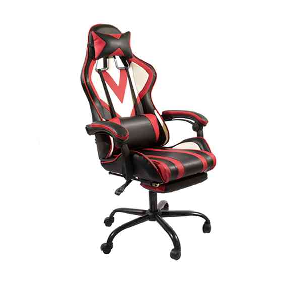 Крісло Гелексі Метал М-1 (Tilt) Чорний + Червоний Київ