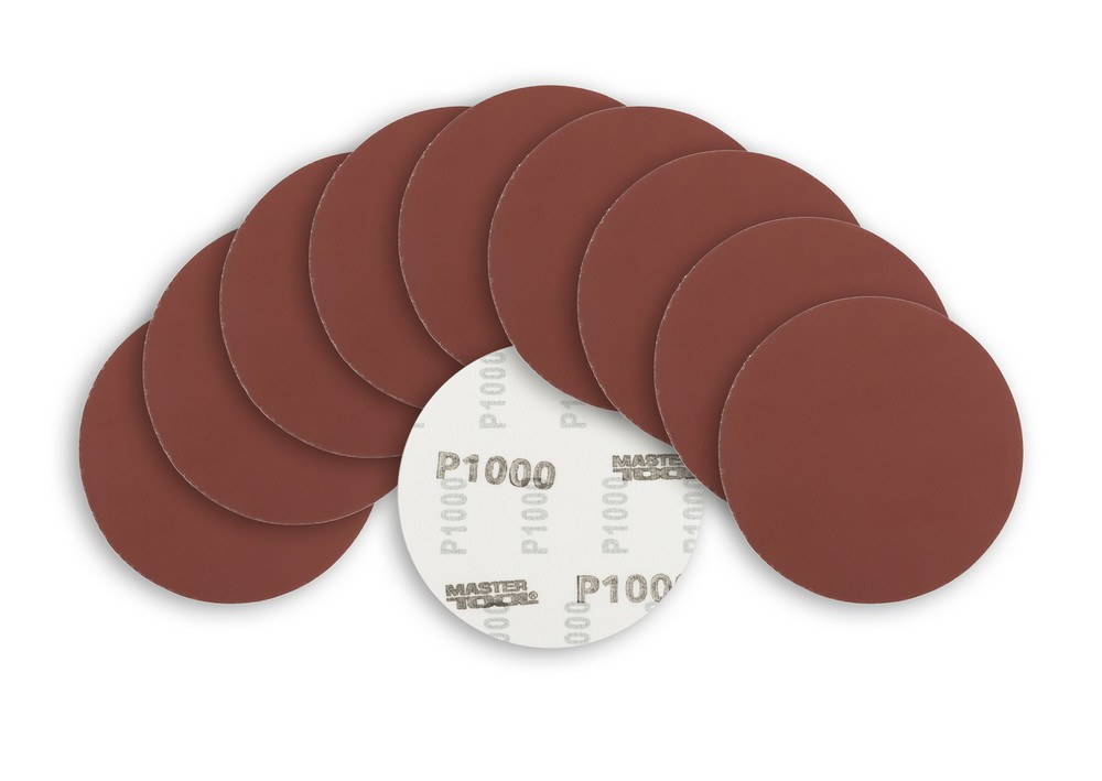Круг шліфувальний на липучці MASTERTOOL 125 мм зерно 1000, набір 10 шт 08-2581 Коломыя - изображение 3