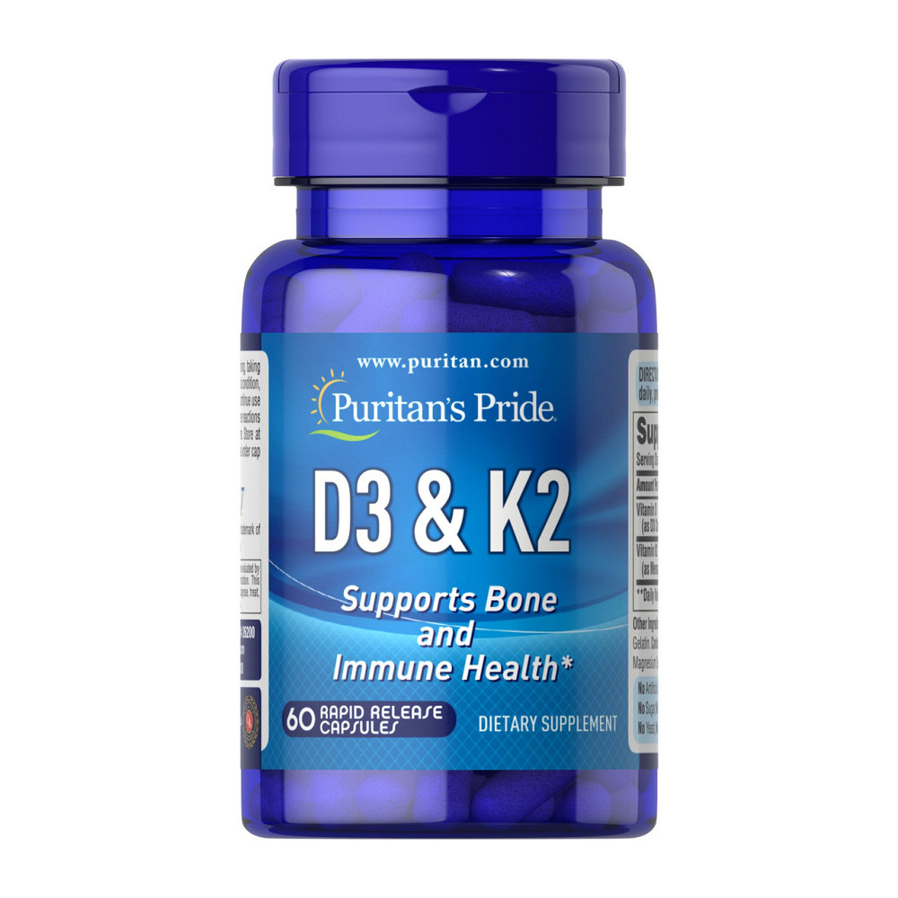 Vitamin D3 & K2 - 60 caps Київ - фото 1