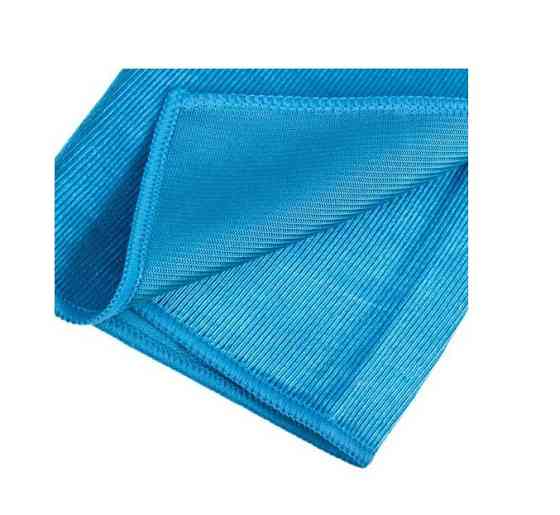 Тряпочка микрофибра для стекла VR-01L-G 30x40см синяя Винница