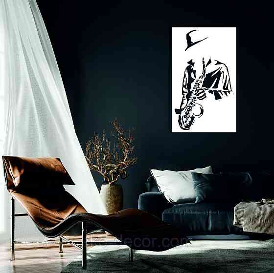 Декоративне настінне Панно «Музикант», Декор на стіну Київ