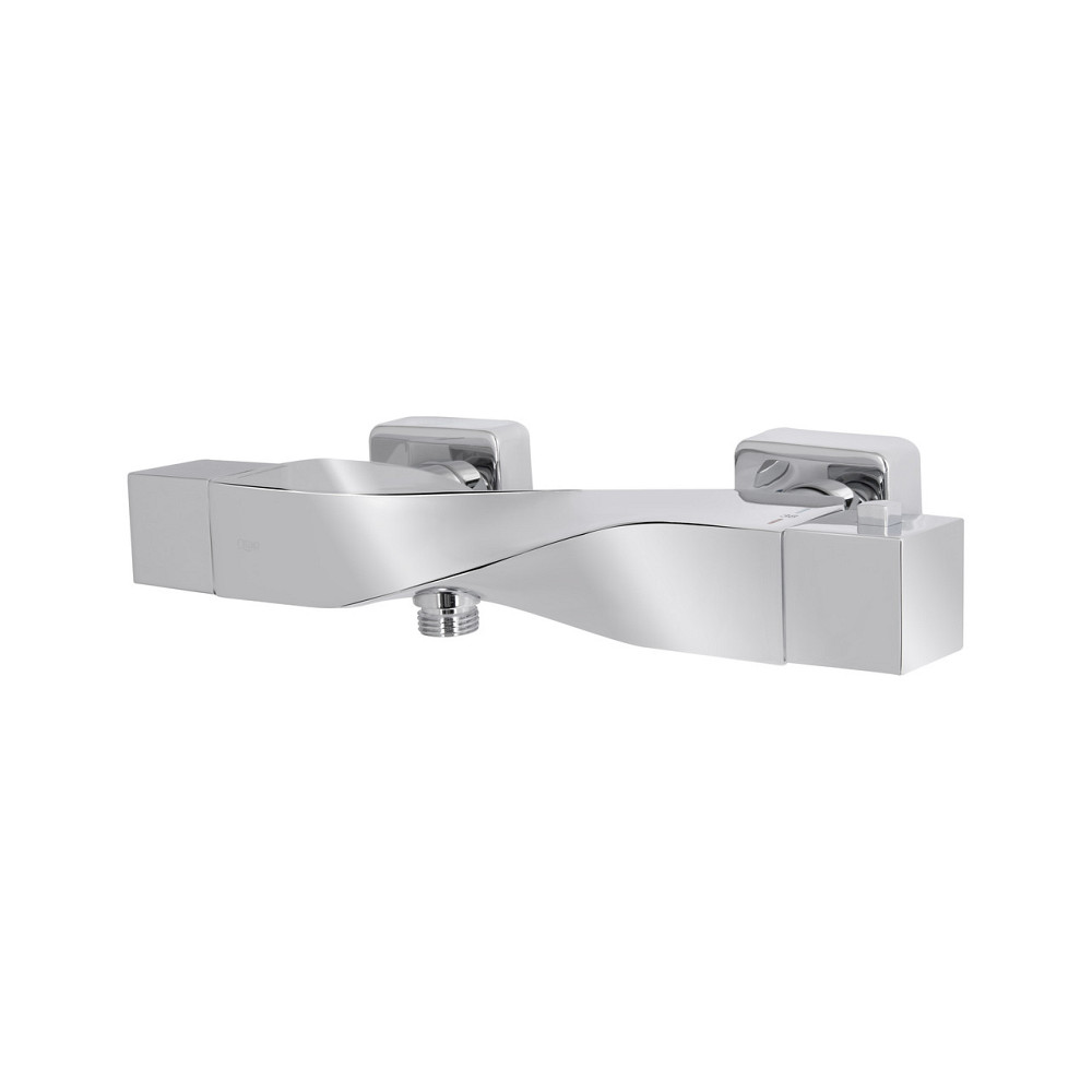 Змішувач для душу Qtap Zkrouceny термостатичний QTZKR40T105C Chrome Київ - фото 11
