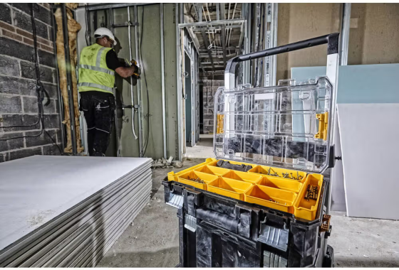 Професійний органайзер TSTAK з прозорою кришкою DeWALT DWST82968-1 Київ