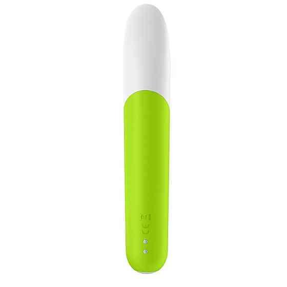 Мінівібратор із гнучким язичком Satisfyer Ultra Power Bullet 7 Green Sex Aura Київ