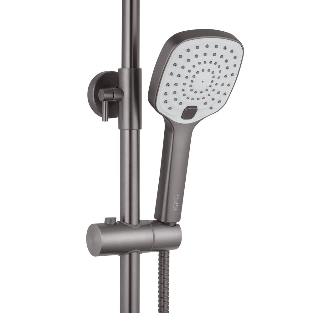 Набор 2 в 1 душевая система Kroner Armada-GRP067 + смеситель Makon-GRP010 Киев - изображение 8