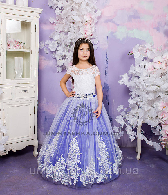 Длинное нарядное платье Дианочка  на 4-5, 6-7, 8-9 лет Кривой Рог - изображение 7