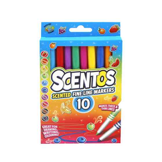 Набор ароматных маркеров с пером для рисования 40720, 10 цветов Винница