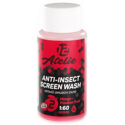 Омыватель автомобильный 12 Atelie коцентрат з ароматом Манго-Маракуйя 50 мл (951901) Винница - изображение 1