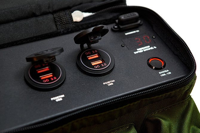 Многоканальный блок быстрой зарядки Charger Bandera Power-125 (емкость 125 000 мАч, 500 Вт/ч) Винница - изображение 9