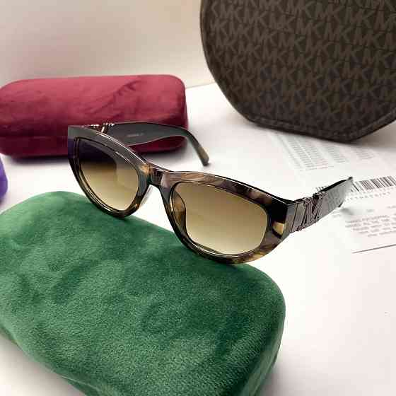 Женские солнцезащитные очки Max Mara (3610) коричневые Киев