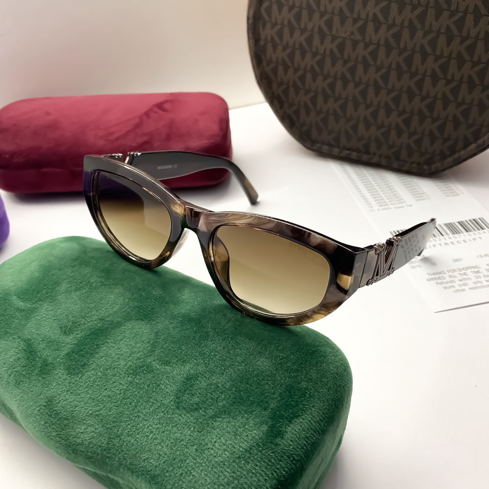 Женские солнцезащитные очки Max Mara (3610) коричневые Киев - изображение 2
