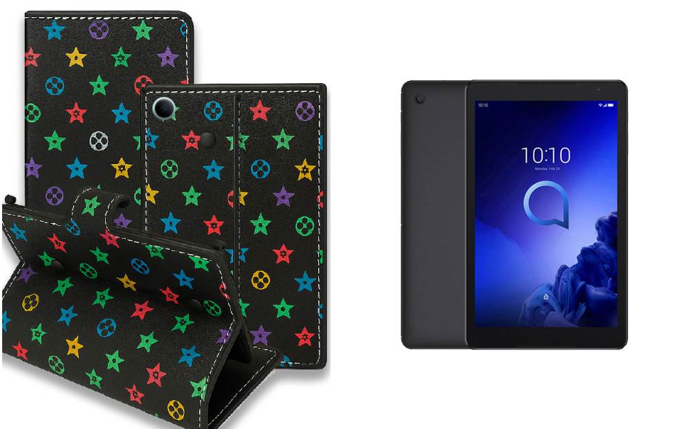 Книжка-трансформер для планшета Alcatel 3T 8.0 2020 (9032X), колір Black Lyi Black Київ - фото 1