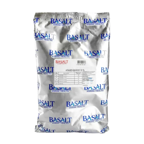Альбендазол 10% 1 кг Базальт Винница
