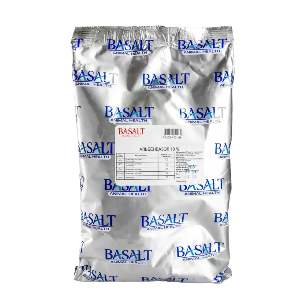 Альбендазол 10% 1 кг Базальт Винница - изображение 1
