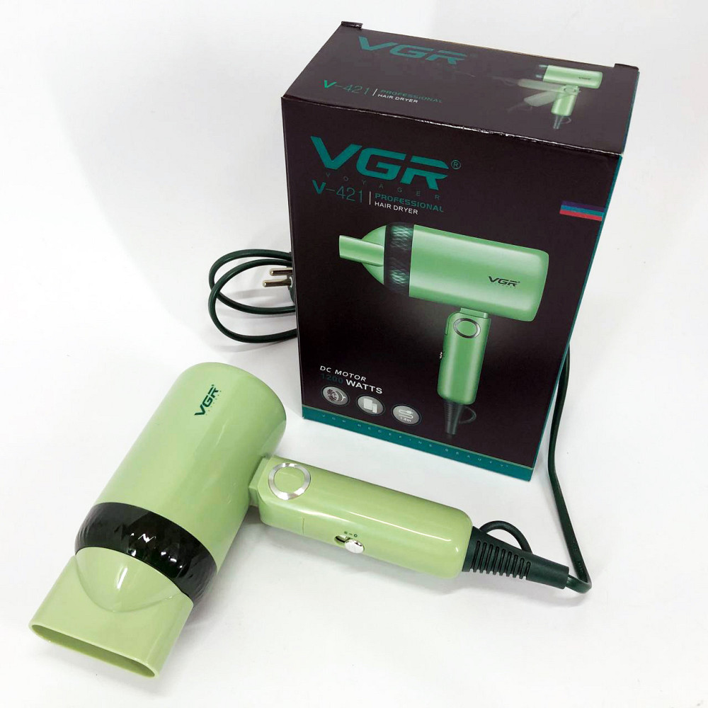 Фен для укладки волос салонный, Хороший фен для волос Мощный Электрофен с насадками YU-70 Львов - изображение 1