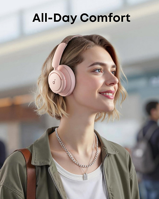 Bluetooth-гарнітура Anker SoundCore Life Q30 v2 Sakura Pink (A3028353) ( Рожевий ) Харьков - изображение 6