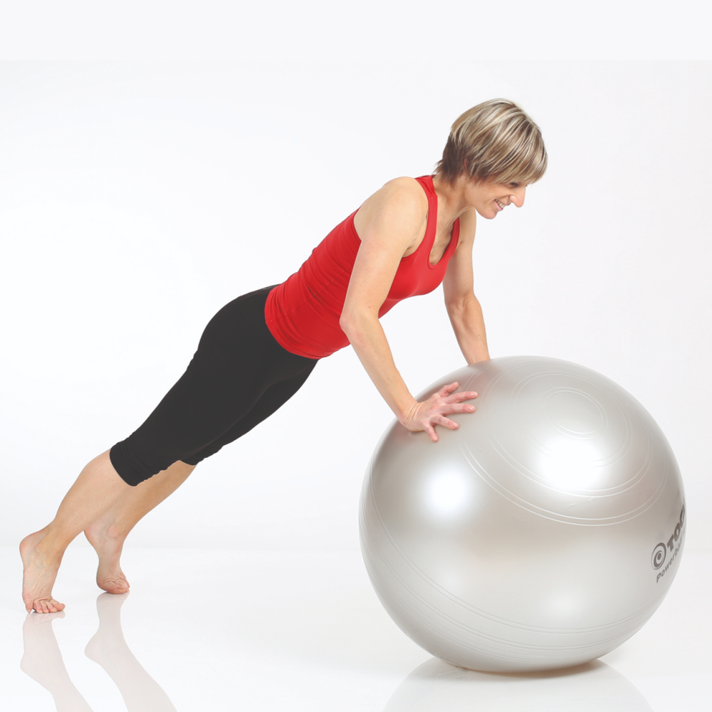 Мяч гимнастический TOGU Powerball ABS - 75 см (серебристый) Днепр - изображение 4