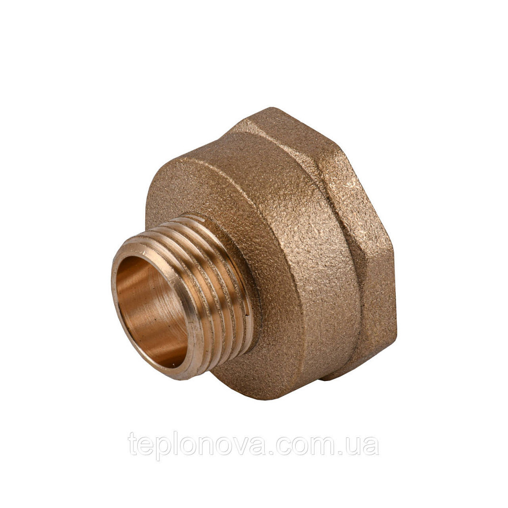 Перехідник редукційний 1"х1/2" ВН латунний LI533S OPTIMUM Чернівці - фото 1