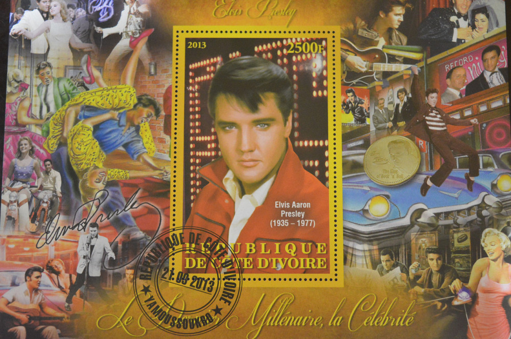 Кот Дивуар. Марки. История. Личности. Блок. 2012 год (В-5) Полтава - изображение 1