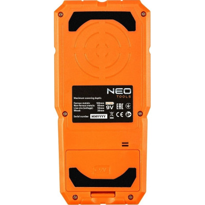 Детектор строительный Neo Tools від 20 до 100мм, IP54, чохол, 0.164кг (75-250) Винница - изображение 4
