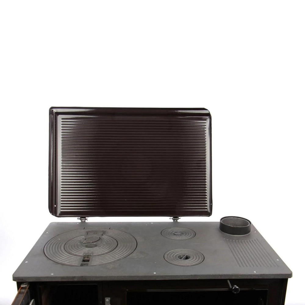 Піч-кухня на дровах та вугіллі Hosseven 4010 з духовкою та варильною поверхнею 6 кВт до 50 м2 опалювально-варильна піч Туреччина Тернопіль - фото 6