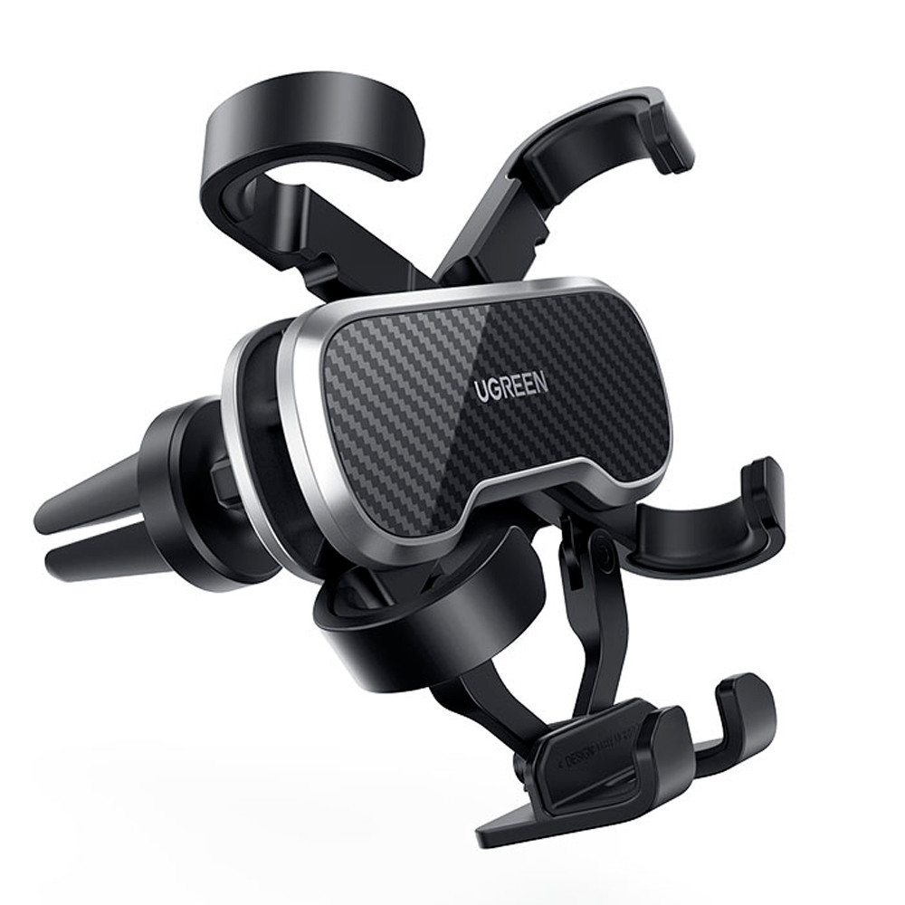 Автотримач для телефона UGREEN LP228 Gravity Drive Air Vent Car Mount Phone Holder Black Одеса - фото 1