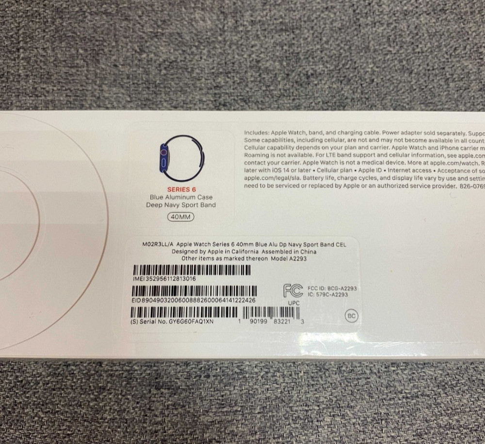 Apple Watch Series 6-40mm.GPS +LTE Blue. Киев - изображение 2