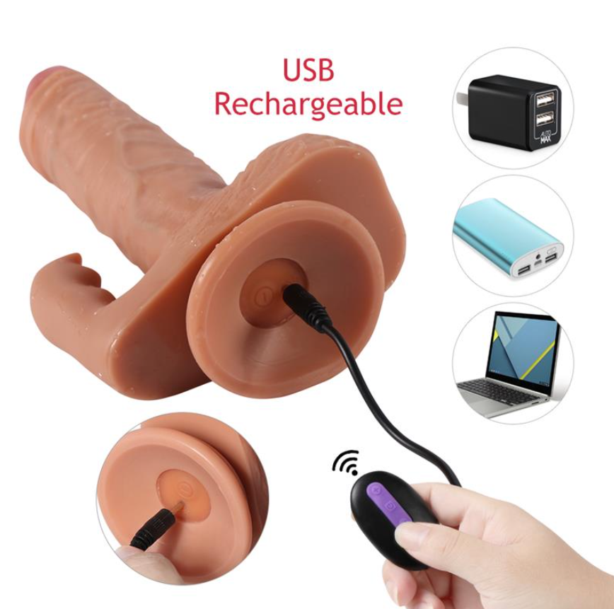 Перезаряжаемый вибратор с стимулятором для клитора Austin vibrating с 20 режимами Sex Aura Киев - изображение 8