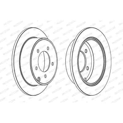 Гальмівний диск FERODO DDF1762C Вінниця