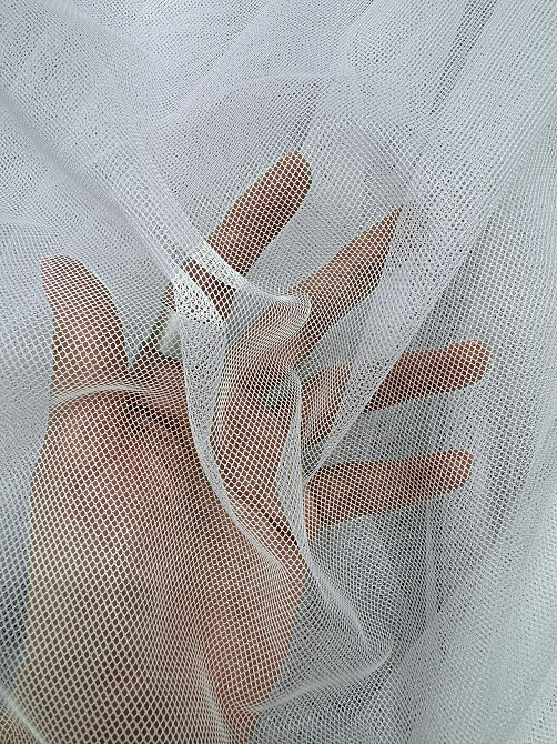 Тюль VR-Textil 1478т Грек-сетка однотонная Белый 400х270 см (42-0397) Киев - изображение 6