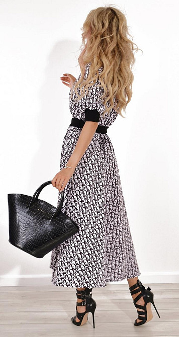 Модное платье с элементами вязки (44) Киев - изображение 2