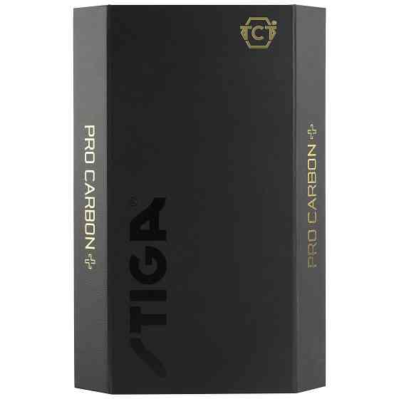 Ракетка для настільного тенісу Stiga Pro Carbon Plus 5 Star FL (1215-2820-01) Київ