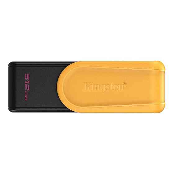 Флеш-накопитель Kingston USB 3.2 DT Exodia S 512GB Black/Yellow Киев