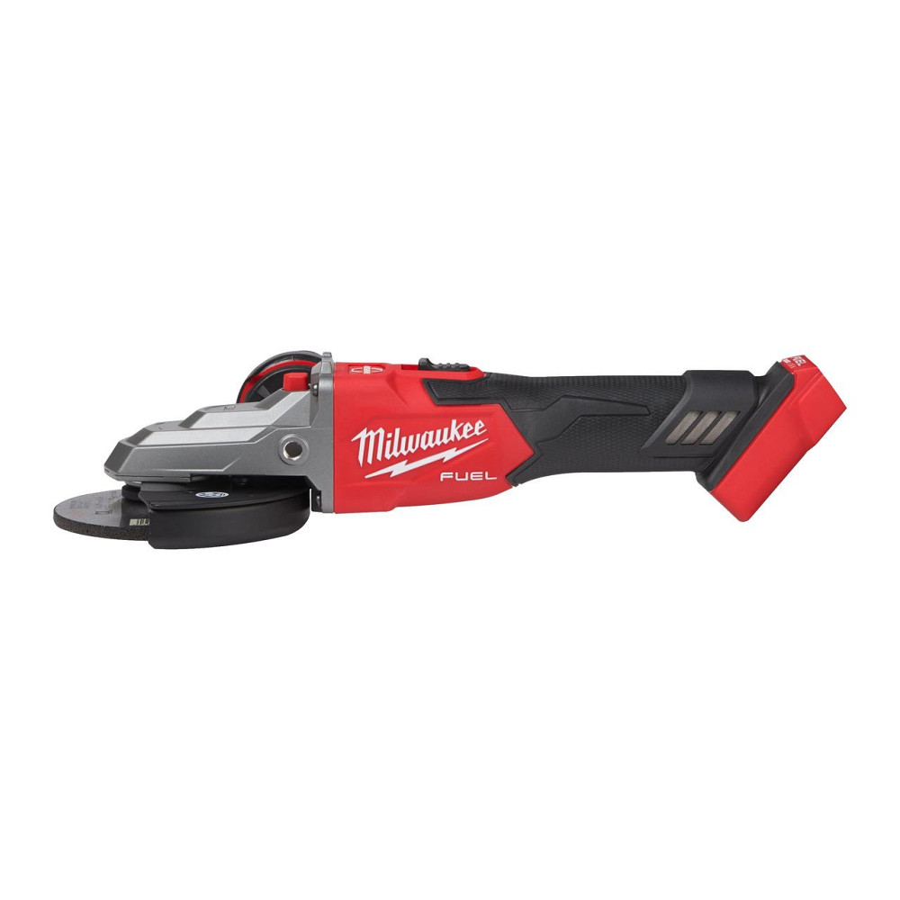 Шлифмашина угловая аккумуляторная MILWAUKEE M18FSAGF125XB-0X диметр 125 мм с плоским редуктором (+ защитный кожух, боковая ручка, Одесса - изображение 5