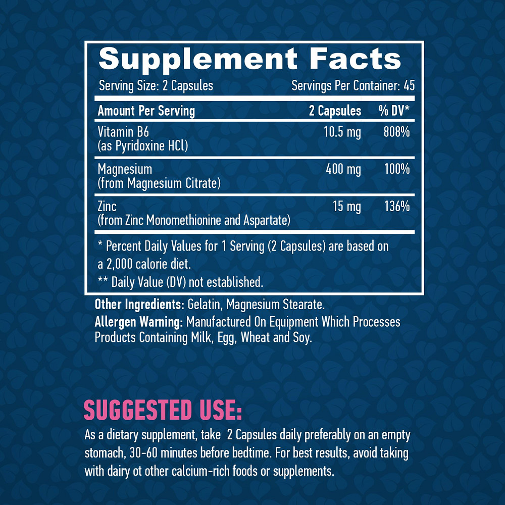 Вітамінно-мінеральний комплекс Haya Labs ZMA 90 капсул Луцьк - фото 2