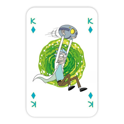 Гральні карти Winning Moves Waddingtons Rick &amp; Morty (WM00039-EN1-12) Вінниця - фото 3