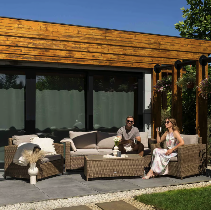 Комплект садових меблів Di Volio Veleti бежевий Київ - фото 2