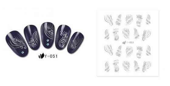 Наклейка для нігтів Київ