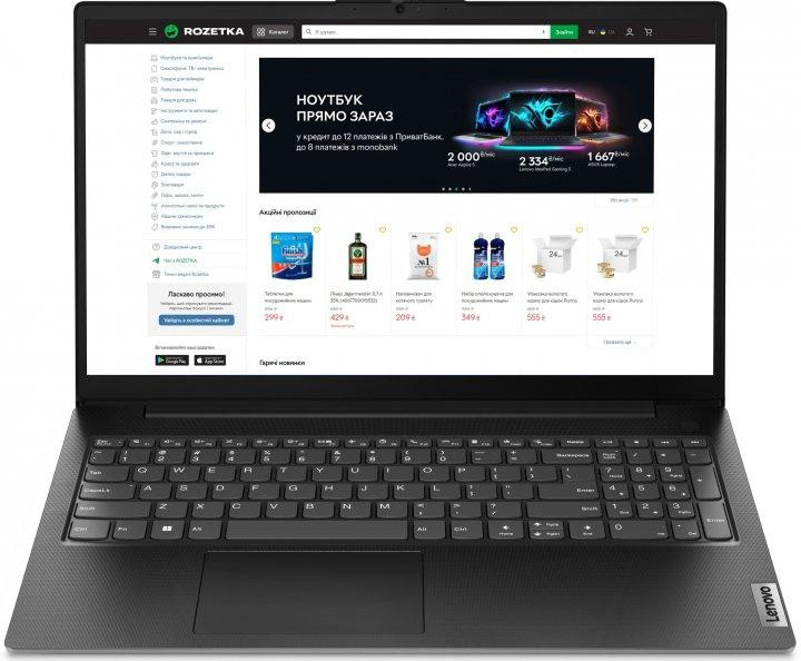 Ноутбук Lenovo V15 G4 AMN (82YU00UGRA) Business Black Киев - изображение 1