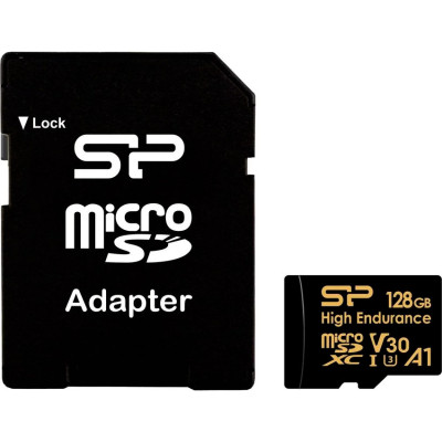 Карта памяти Silicon Power 128GB microSDXC class 10 UHS-I U3 V30 A1 High Endurance (SP128GBSTXDV3V1HSP) Винница - изображение 2