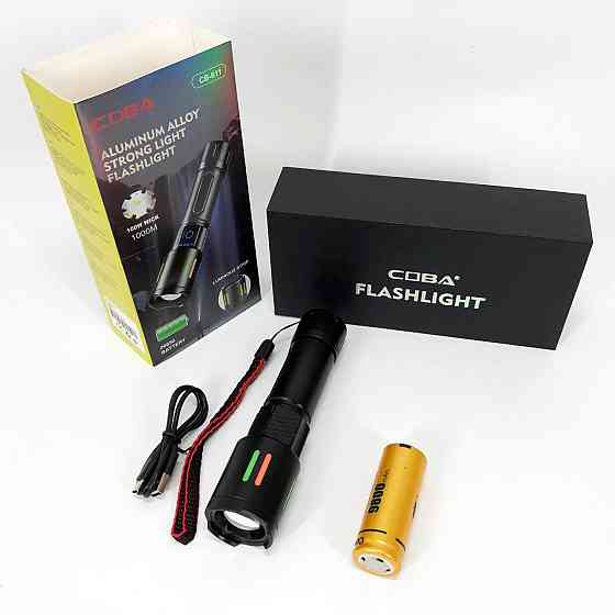 Яркий тактический фонарик CB-611-TG, Точечный ручной фонарь, Лучший тактический фонарь TI-99 Львов