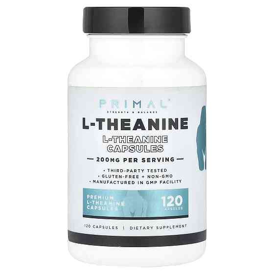 L-Theanine, 200 mg, 120 Capsules Луцьк