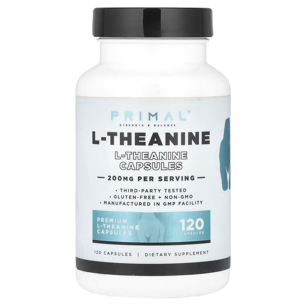 L-Theanine, 200 mg, 120 Capsules Луцьк - фото 1