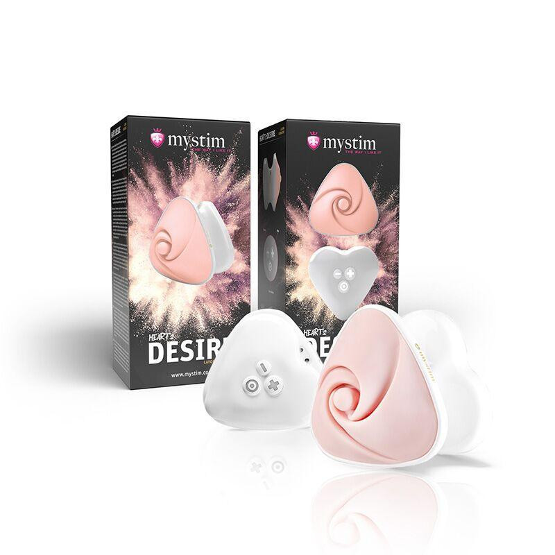 Вібратор для клітора Mystim Heart´s Desire White, 8 режимів, дуже потужний Sex Aura Київ - фото 9