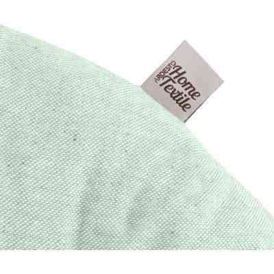 Подушка на стілець Ardesto Oliver, кругла 40 см, 100% бавовна, нап-ч: 50% холоф, 50% пп, аквамарин (ART03OA) Вінниця