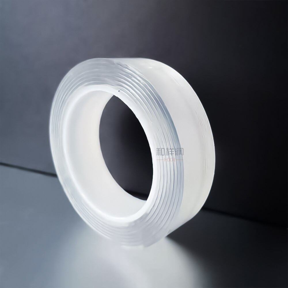 Прозрачный двухсторонний скотч RESTEQ 30 мм x 1 мм — универсальная лента 5 метров для крепления предметов Киев - изображение 2