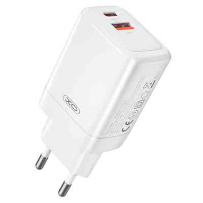 Зарядное устройство XO CE16 67.5W USB-C PD45W + USB-A QC 22.5W White (CE16_White) Винница