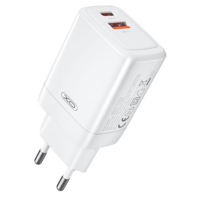 Зарядное устройство XO CE16 67.5W USB-C PD45W + USB-A QC 22.5W White (CE16_White) Винница - изображение 2