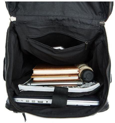 Рюкзак кожаный Vintage 14892 Коричневый Киев - изображение 8